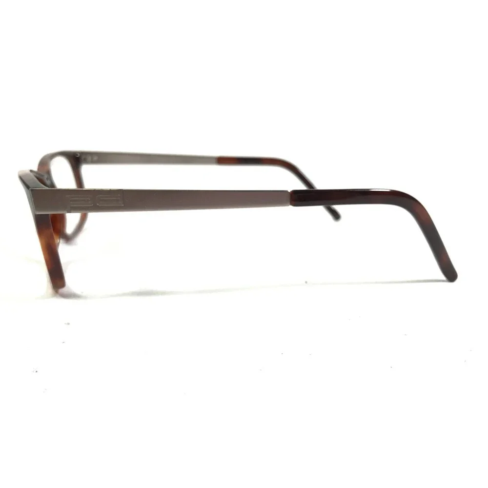 Porsche Design Eyeglasses Frames P8208 B Grey Tortoise Rectangular 53-15-140